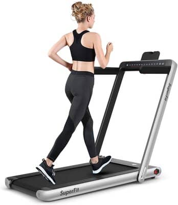 GYMAX 2-in-1 Under-Desk Treadmill